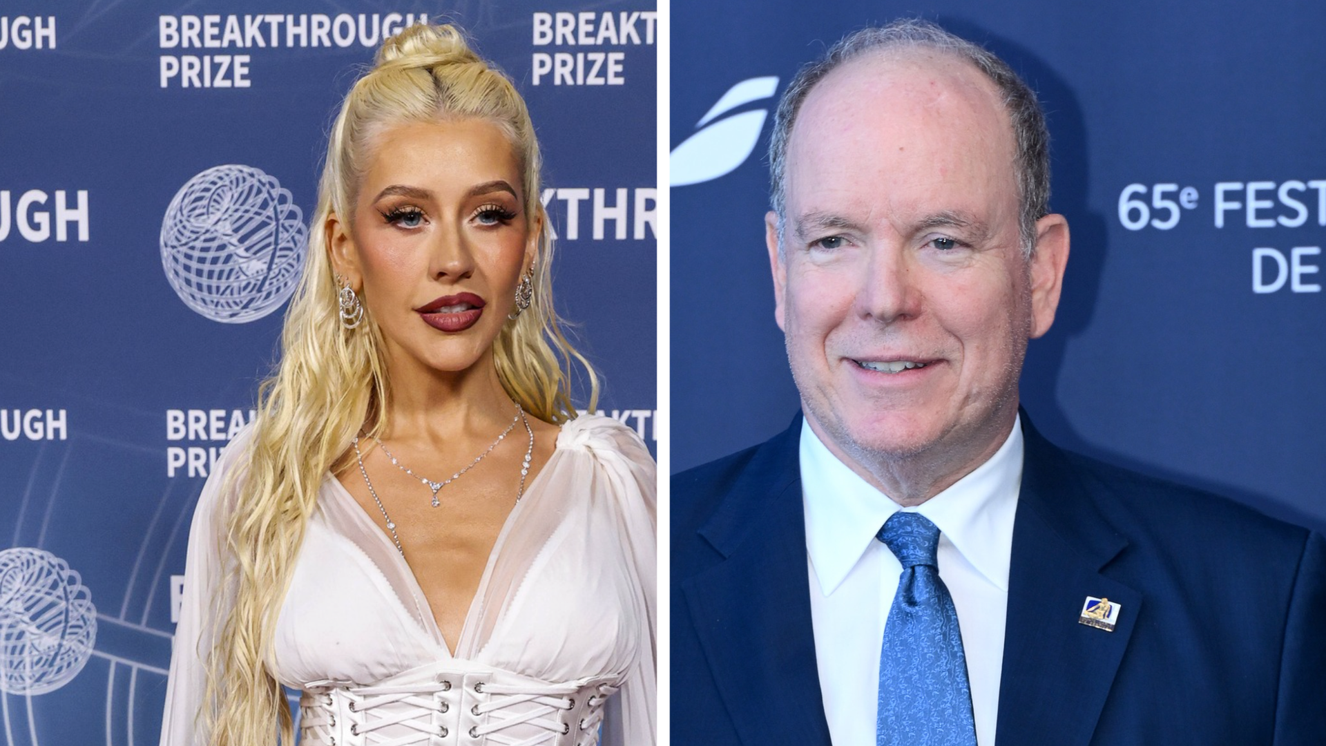 Prince Albert marks major 20-year milestone with Christina Aguilera, Monica Bellucci and Richard Gere
