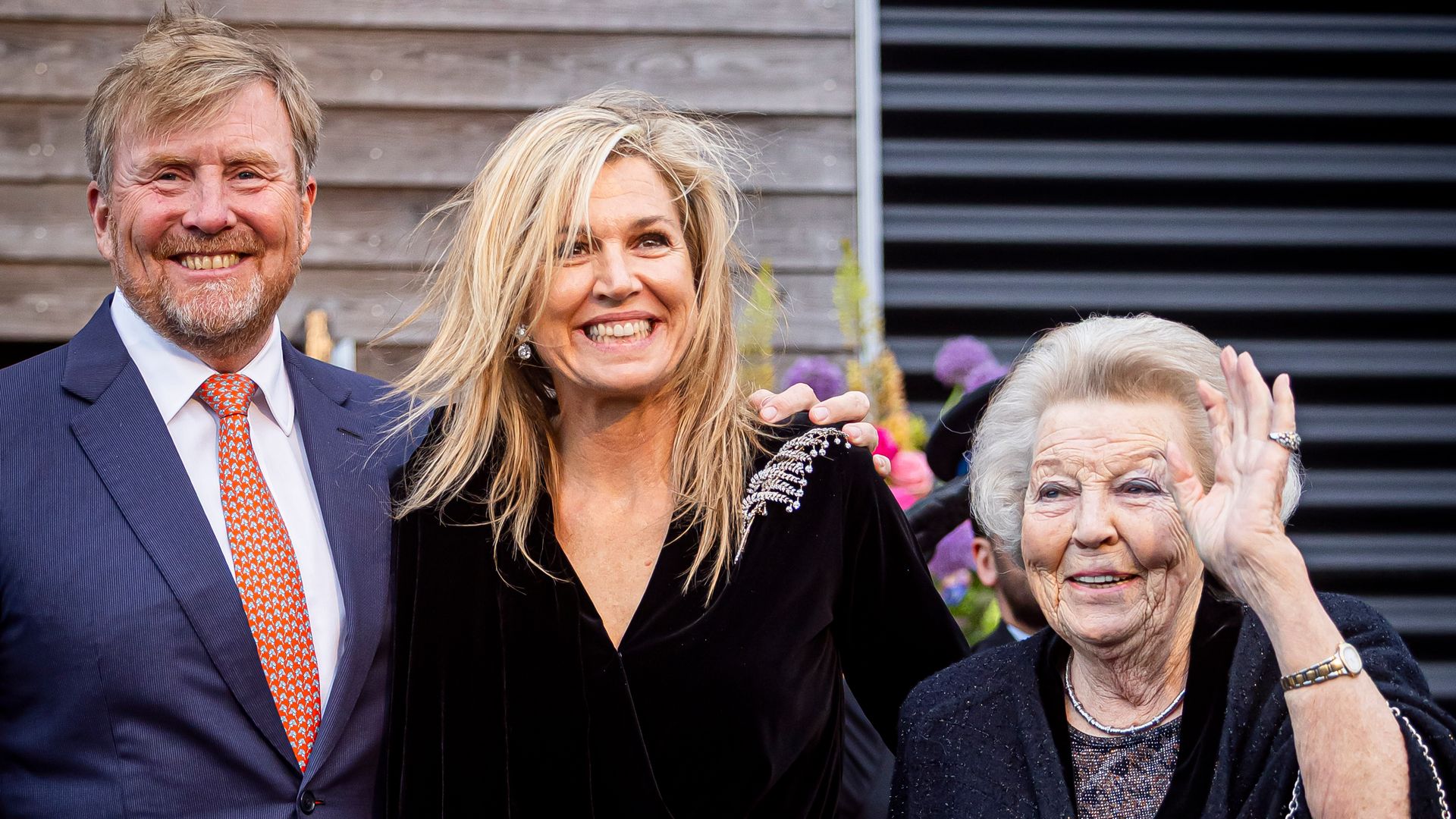 Princess Beatrix makes an emotional return 100 years later with King Willem-Alexander and Prince Constantijn