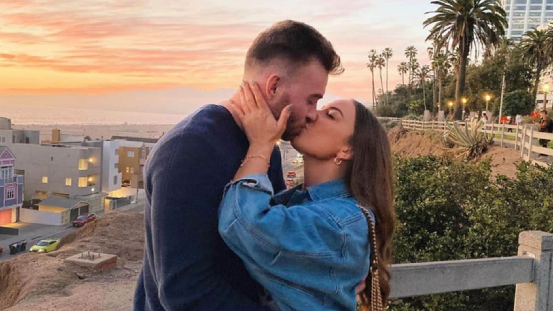 Eminem’s daughter Hailie Jade shares a photo kissing her boyfriend
