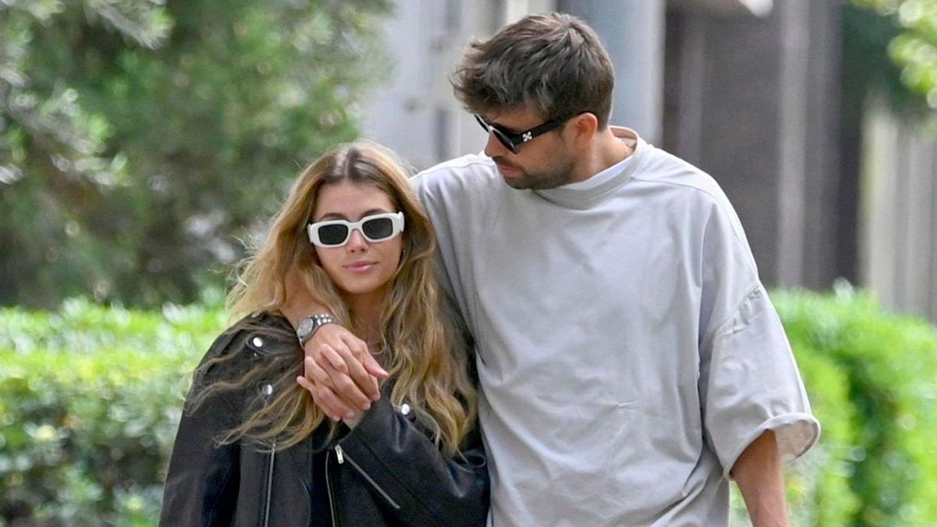 Piqué’s girlfriend, Clara Chía, reportedly interacts with Shakira’s son