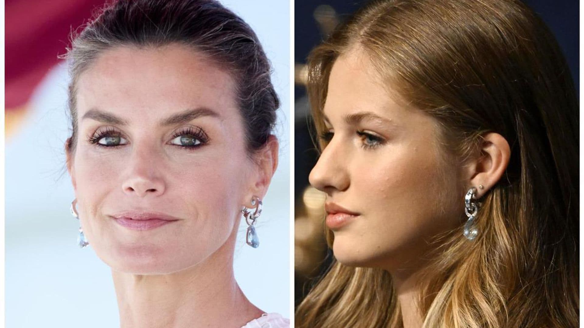 5 times Princess Leonor used her mother’s jewelry and clothes