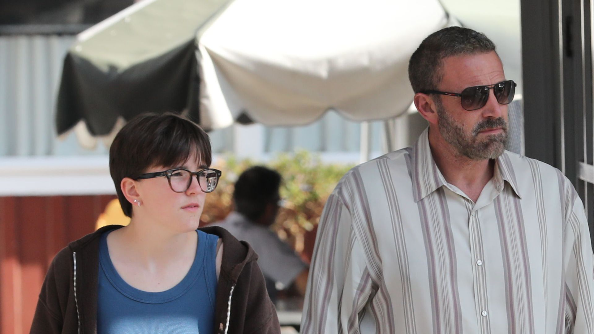 Ben and Fin Affleck were seen grabbing some lunch together
