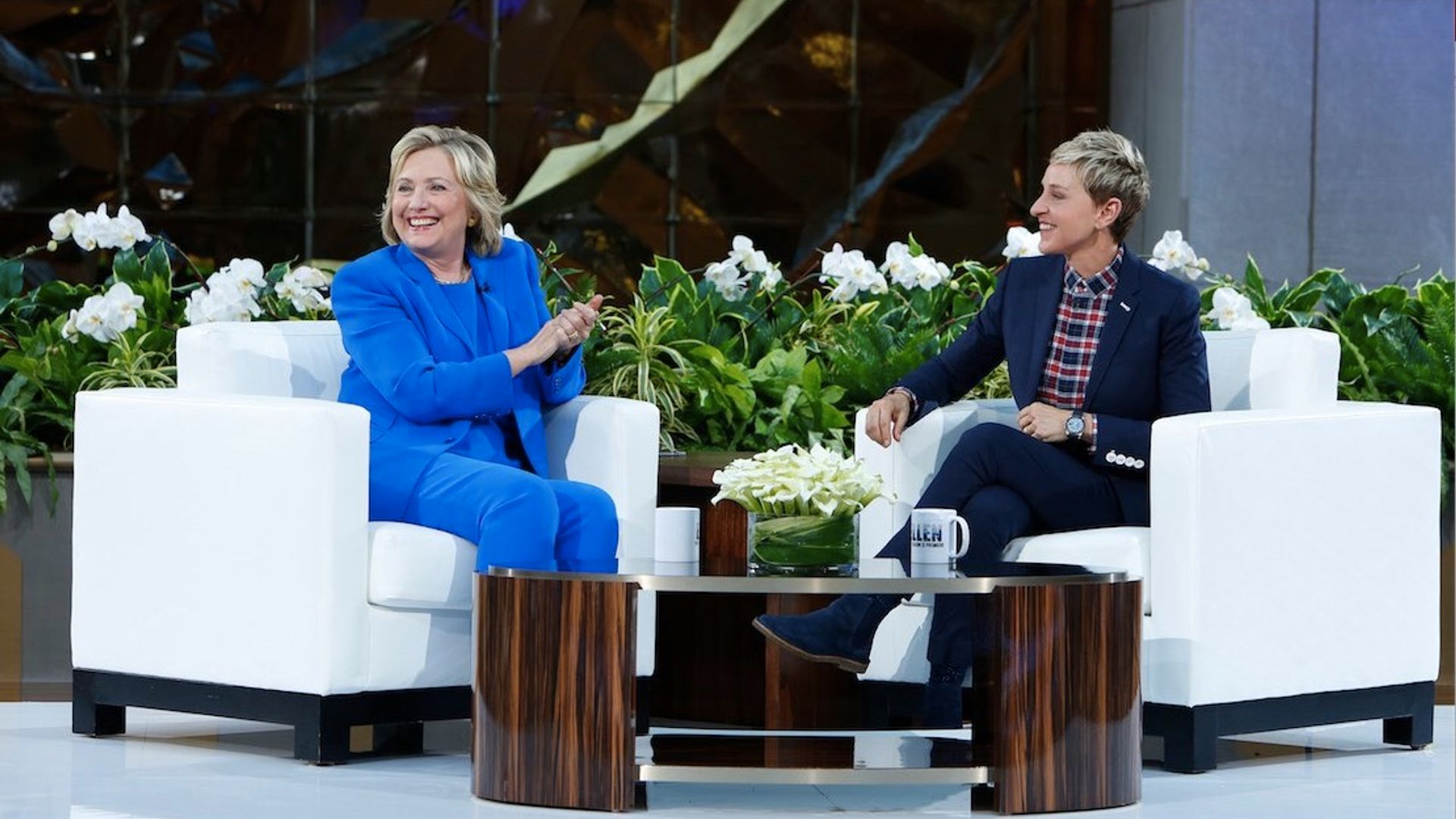Hillary Clinton talks Kanye West for president and dances the 'Nae Nae'
