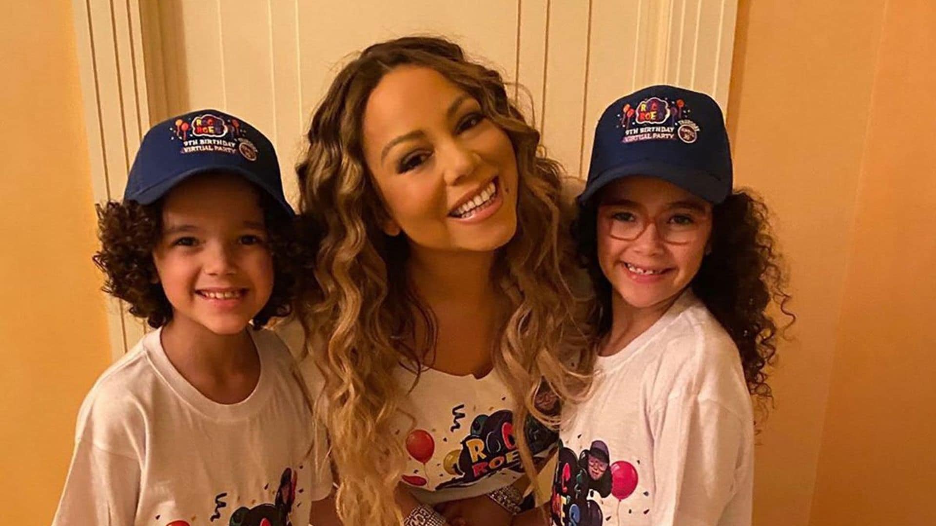 Mariah Carey’s holiday spirit is contagious! Singer teaches her twins childhood song
