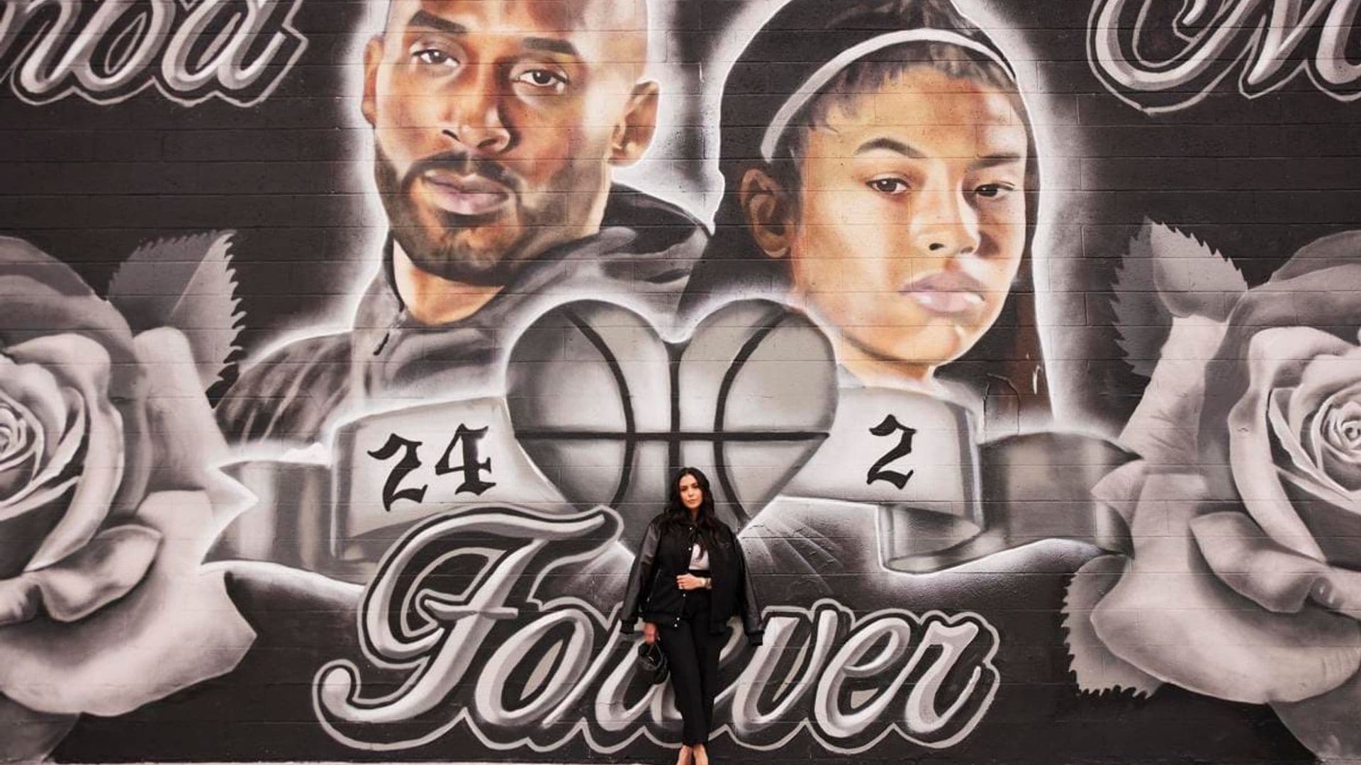 Vanessa Bryant unveils L.A basketball court to honor Kobe and Gianna Bryant’s legacy