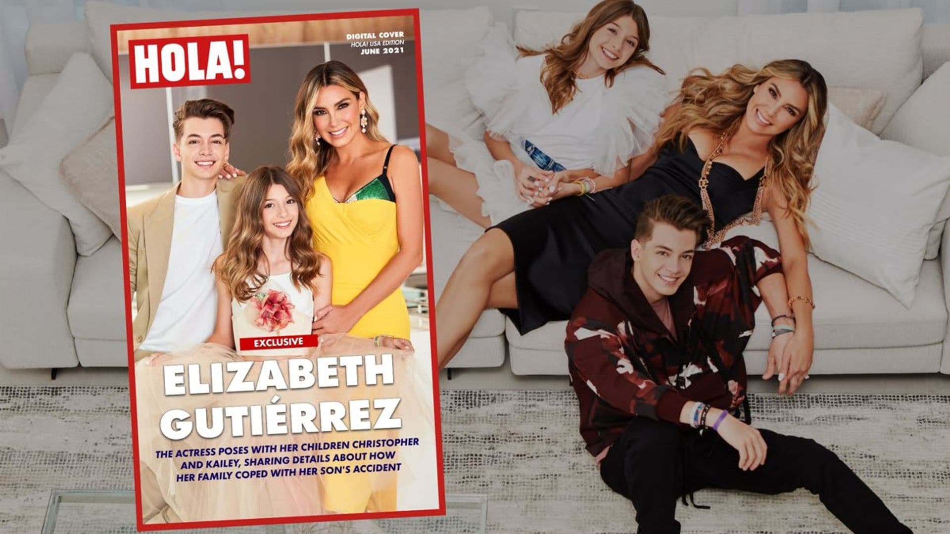 Elizabeth Gutiérrez confesses about her son’s accident: “It’s a call you never want to receive.”