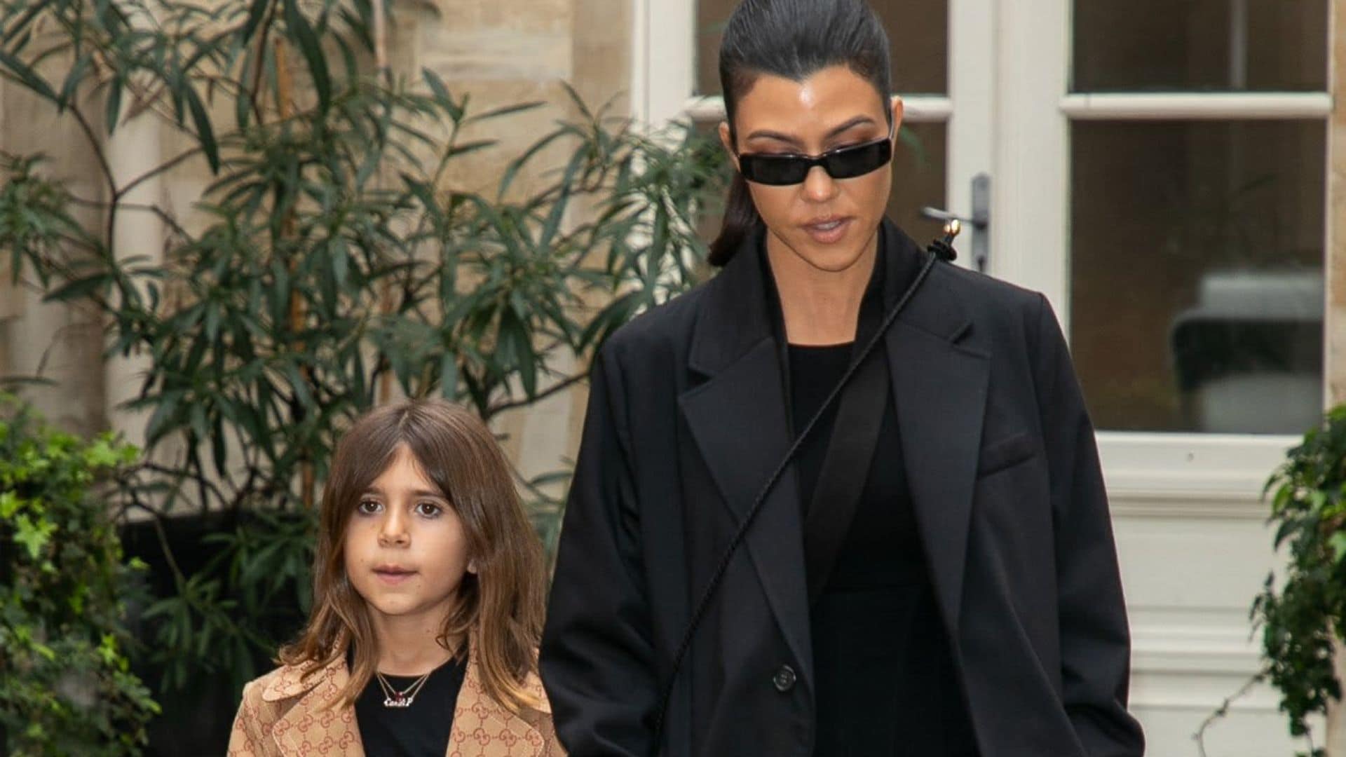 Penelope Disick is taking a few style tips from Travis Barker