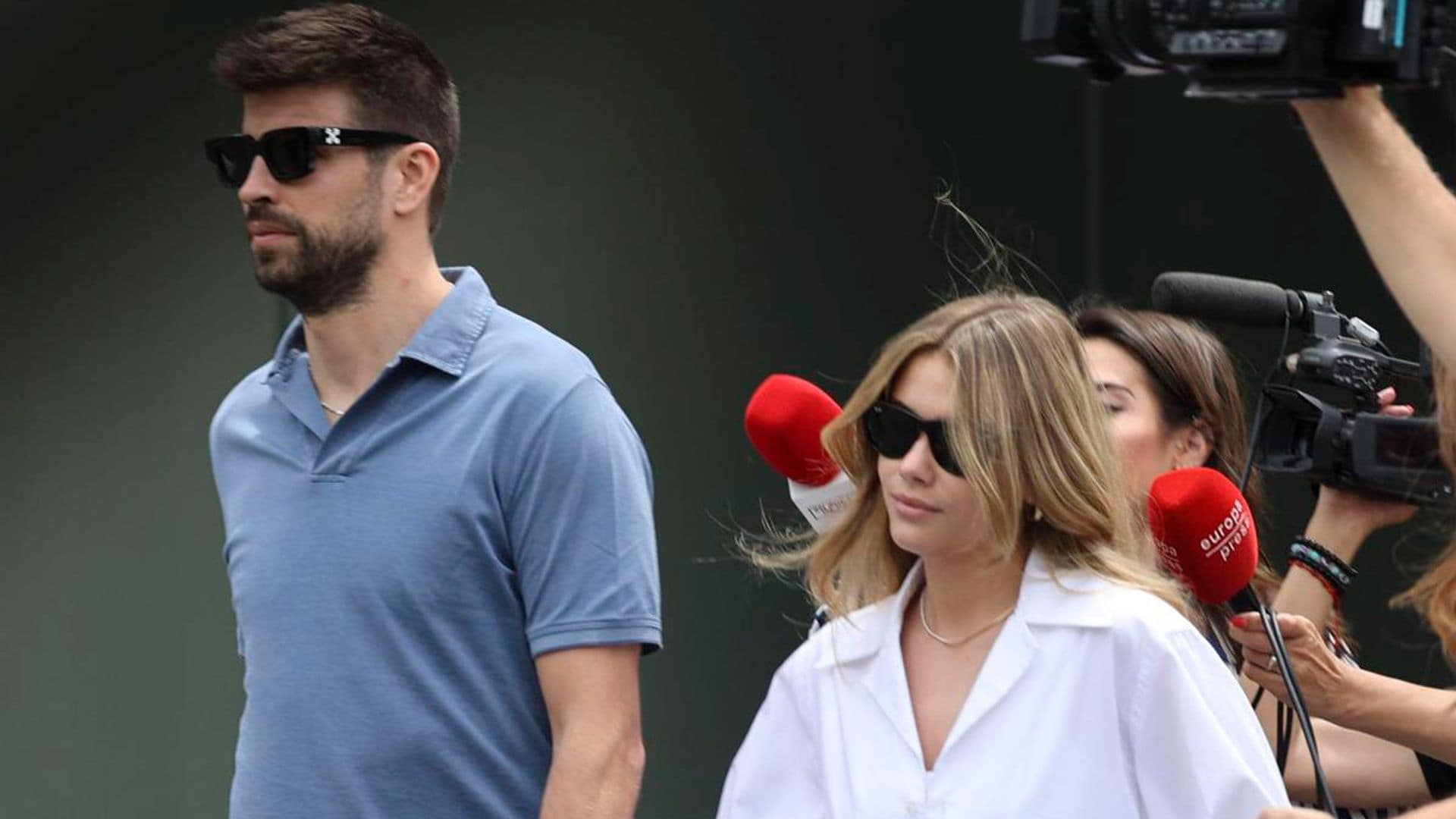 Piqué and Clara Chía confront paparazzo Jordi Martín in court