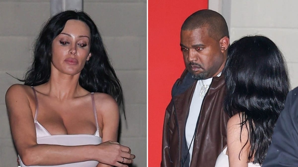 Bianca Censori wears a nude unitard and heels for a date&hellip;