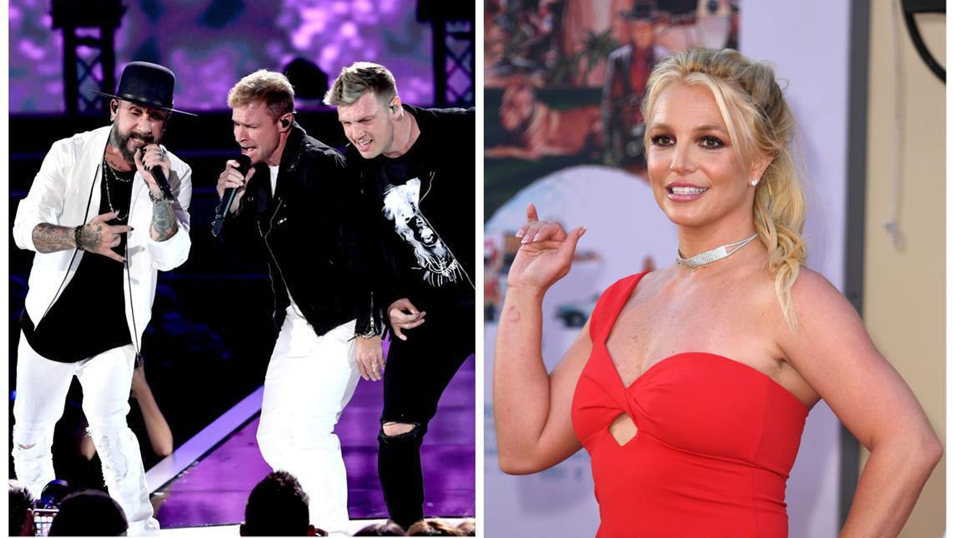 Britney Spears and the Backstreet Boys released a new single