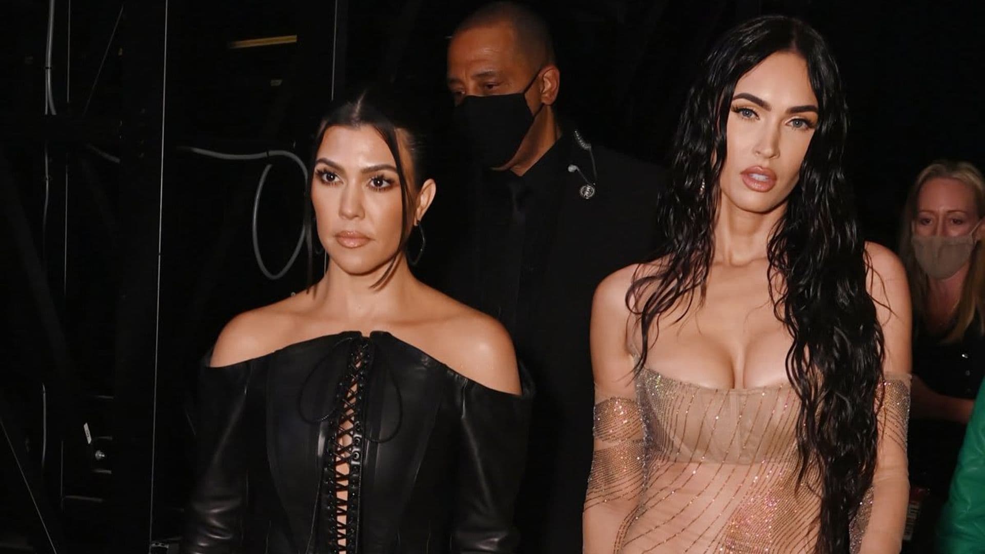 Megan Fox and Kourtney Kardashian proudly supported their boyfriends at the MTV VMAs