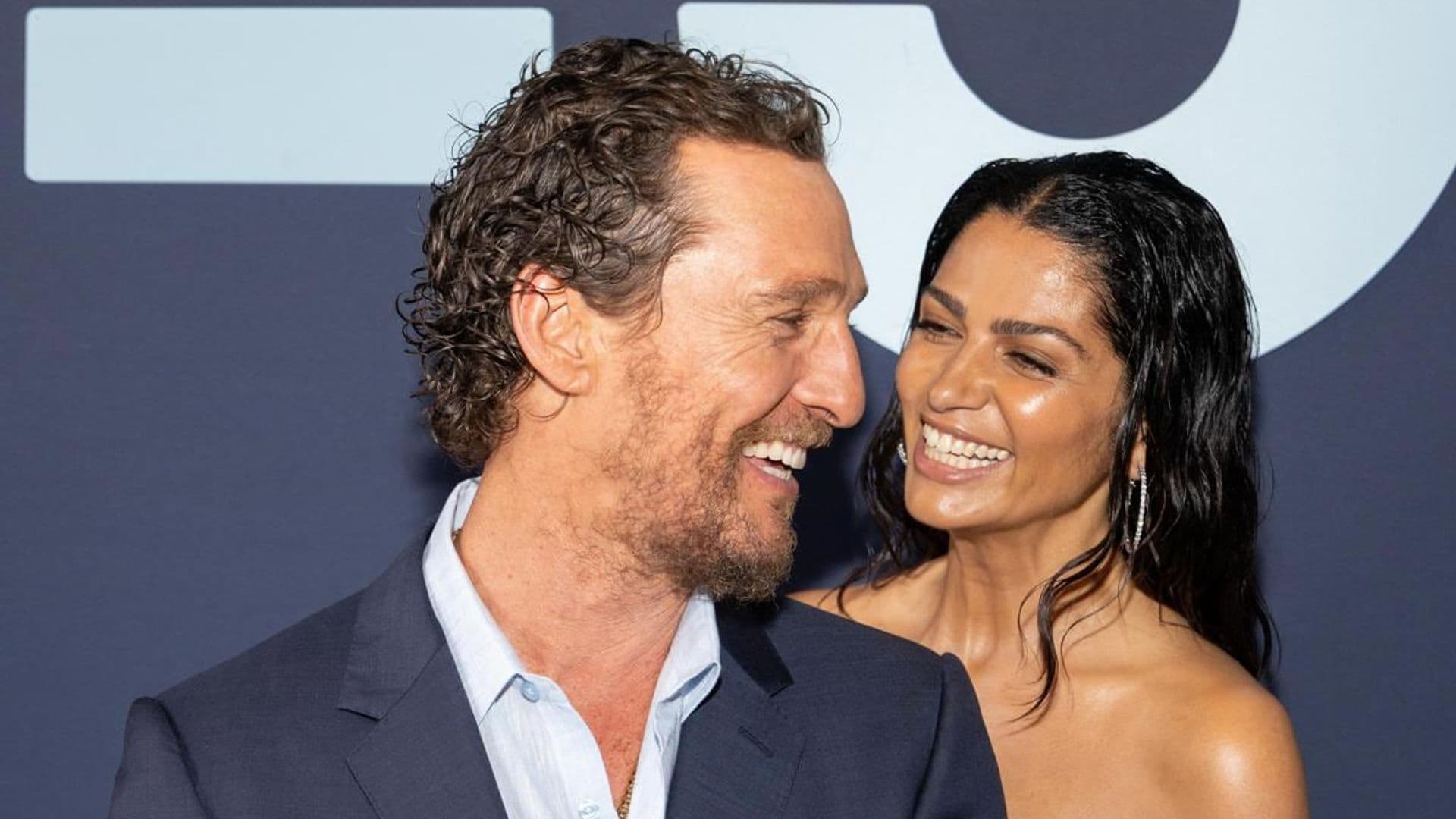 WATCH: Matthew McConaughey and Camila Alves play pantless pickleball and make you a drink