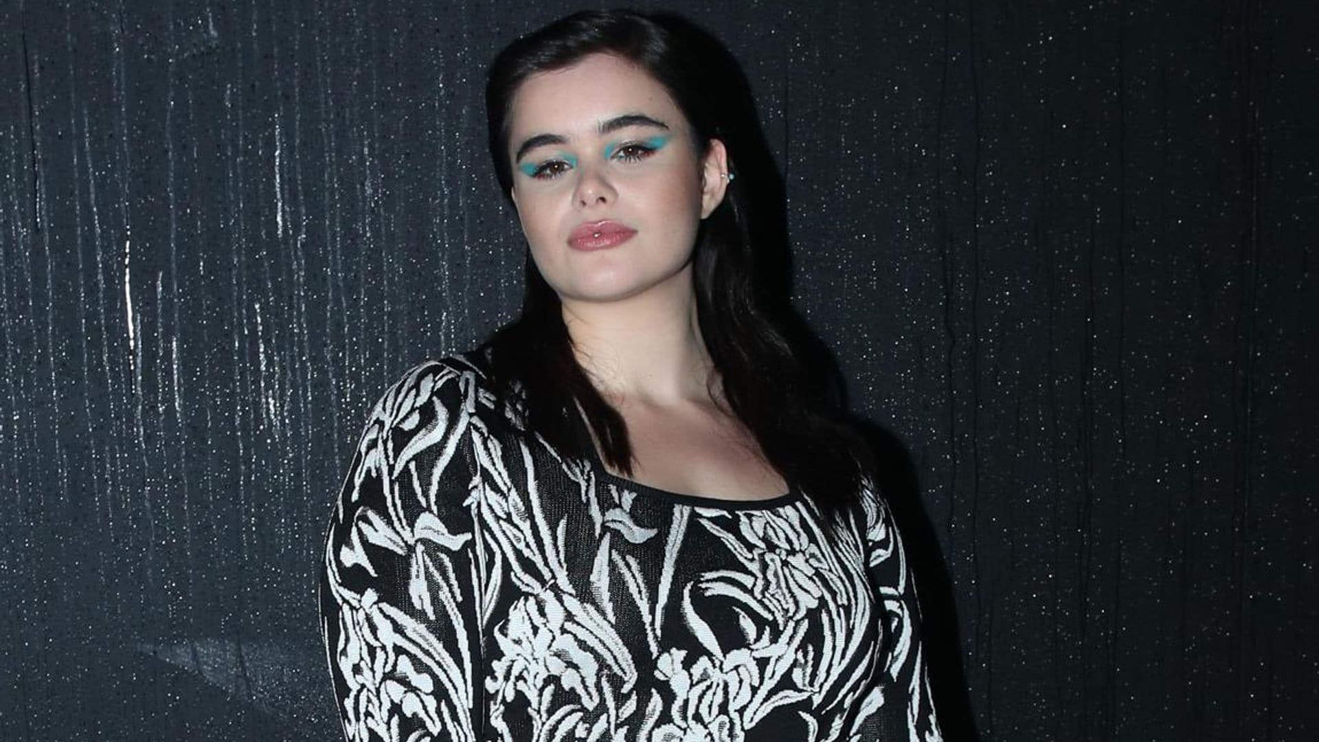 ‘Euphoria’ star Barbie Ferreira matched her eyeshadow to her electric blue boots, and we salute!