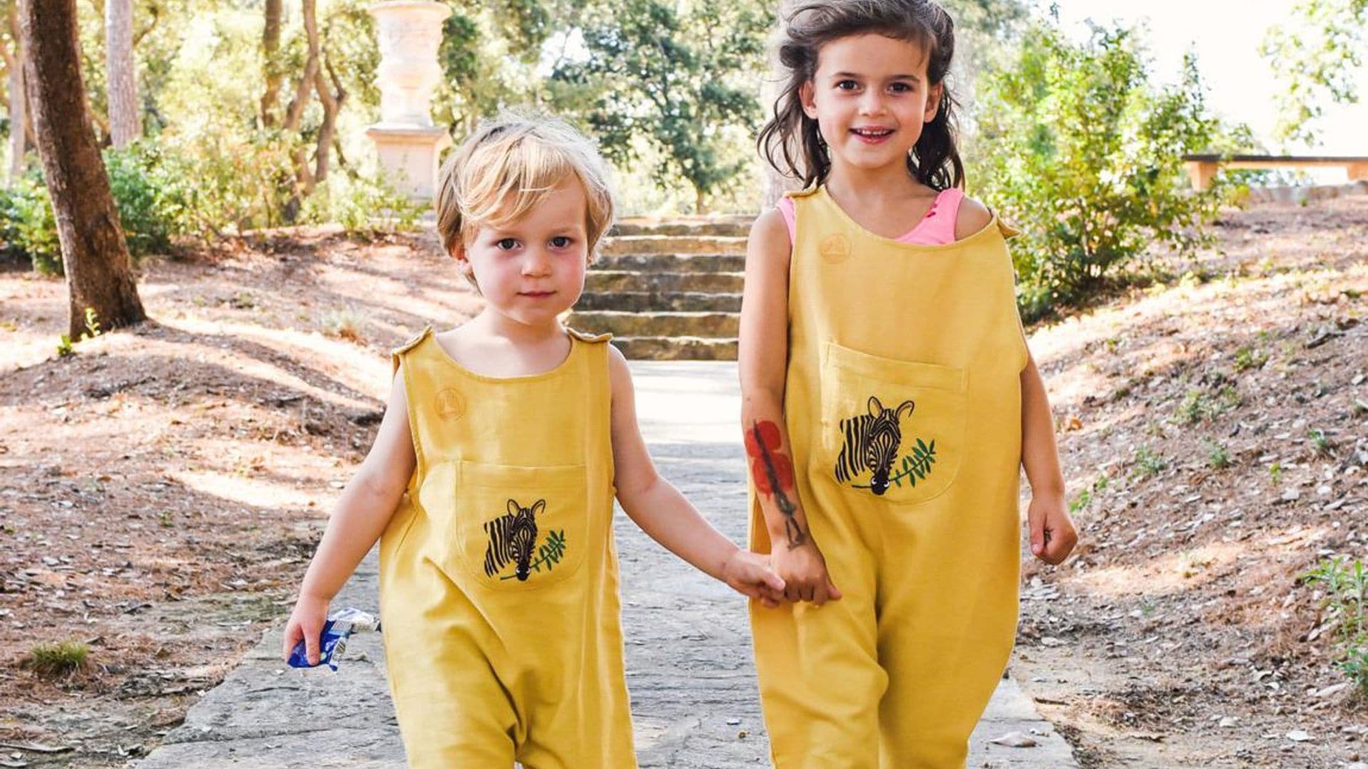 Luxembourg’s Princess Amalia, 6, shows off model poses in new photos with mom Princess Claire