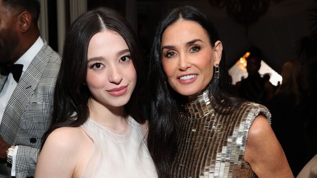 Mikey Madison and Demi Moore