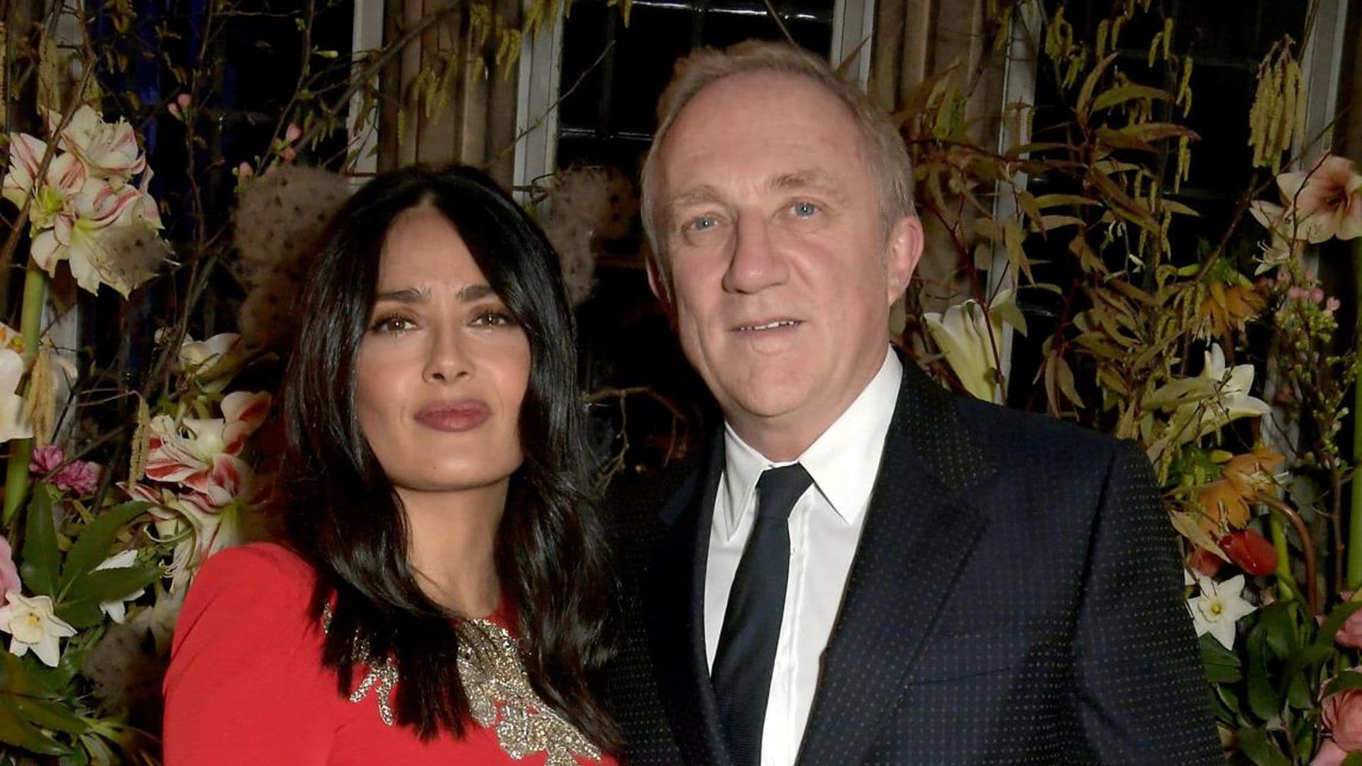 Salma Hayek reminds us of the time she accused her husband of cheating