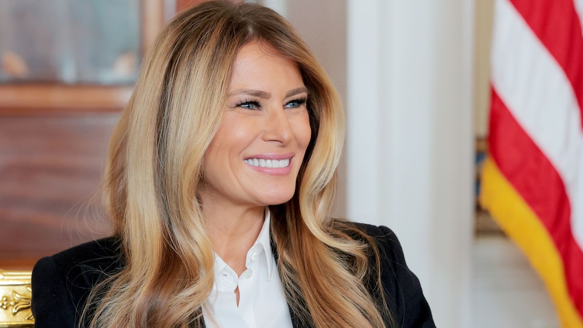 Melania Trump receives indigenous handwoven dress ‘Womb of the Earth’ from Colombian president Gustavo Petro