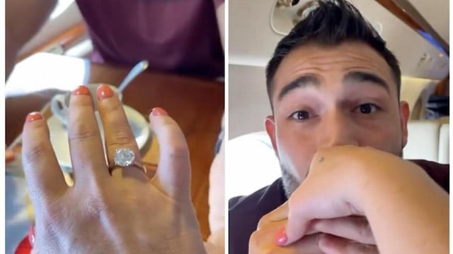 Britney Spears shows off engagement ring