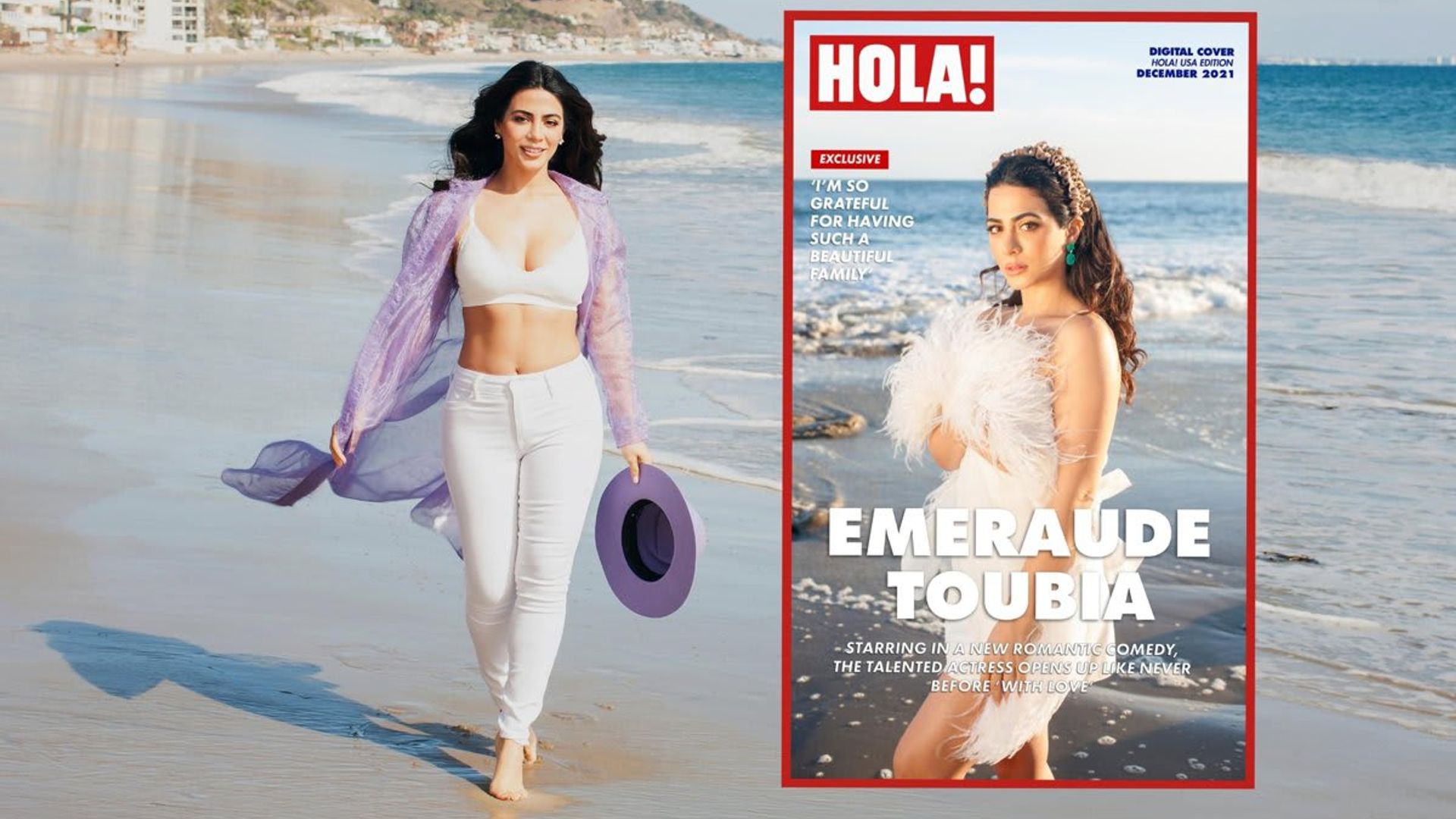 Starring in a new romantic comedy, Emeraude Toubia opens up like never before ‘With Love’