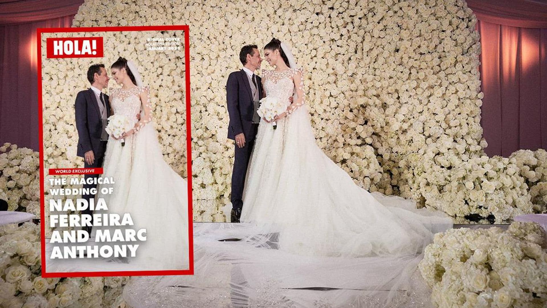 Inside Marc Anthony and Nadia Ferreira’s magical wedding