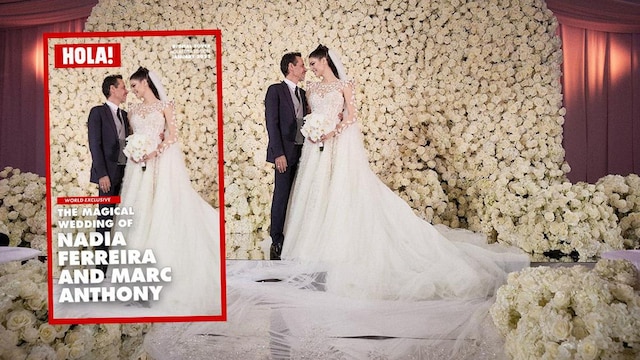 Inside Marc Anthony and Nadia Ferreira's magical wedding