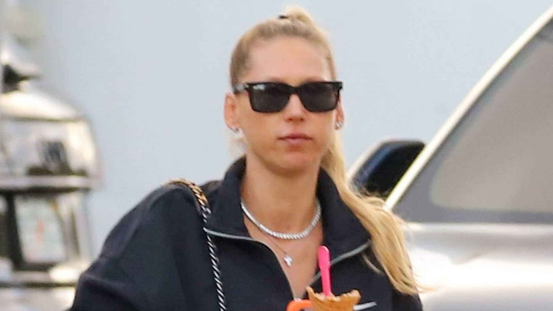 Anna Kournikova steps out in Miami with son and partner-in-crime Nico in adorable matching black