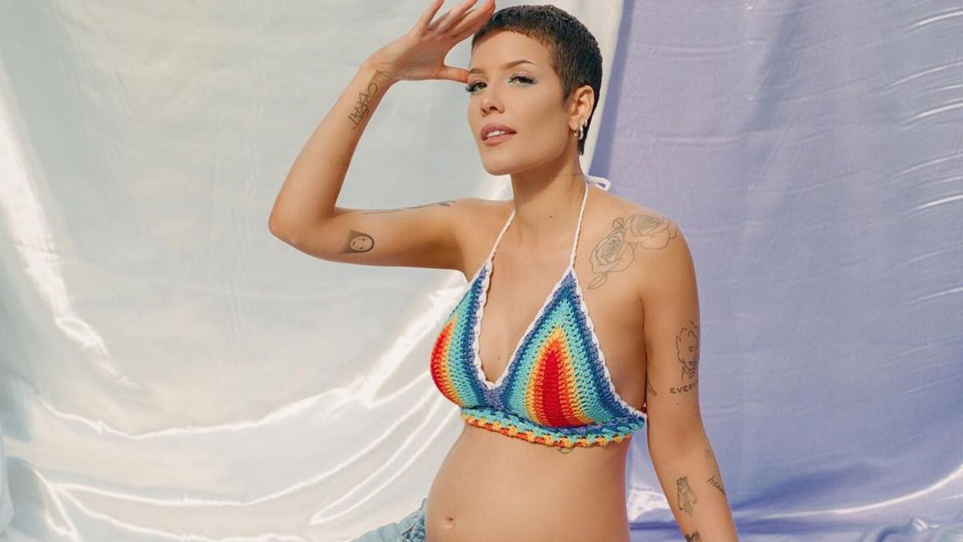 Halsey announces she’s pregnant, expecting first child with Alev Aydin