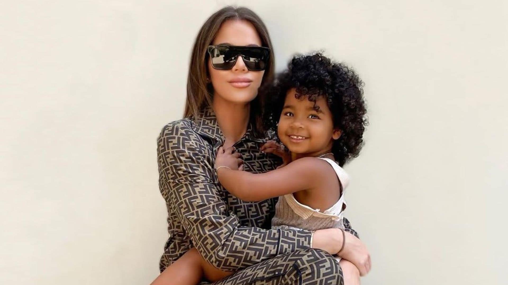 Khloé Kardashian celebrates 158 million followers on Instagram with her bestie True Thompson