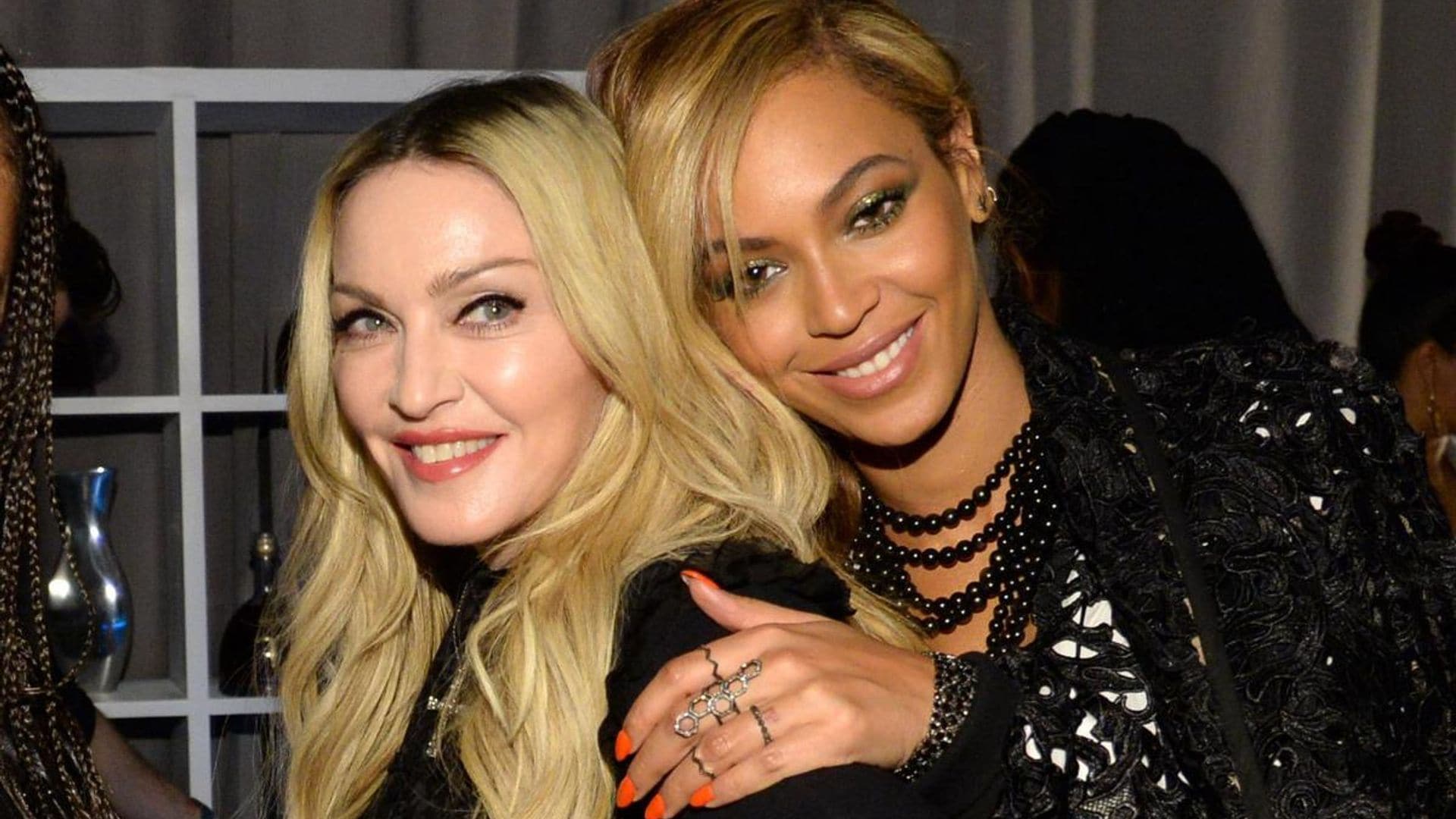 Madonna attends Beyoncé’s concert and receives sweet shout-out
