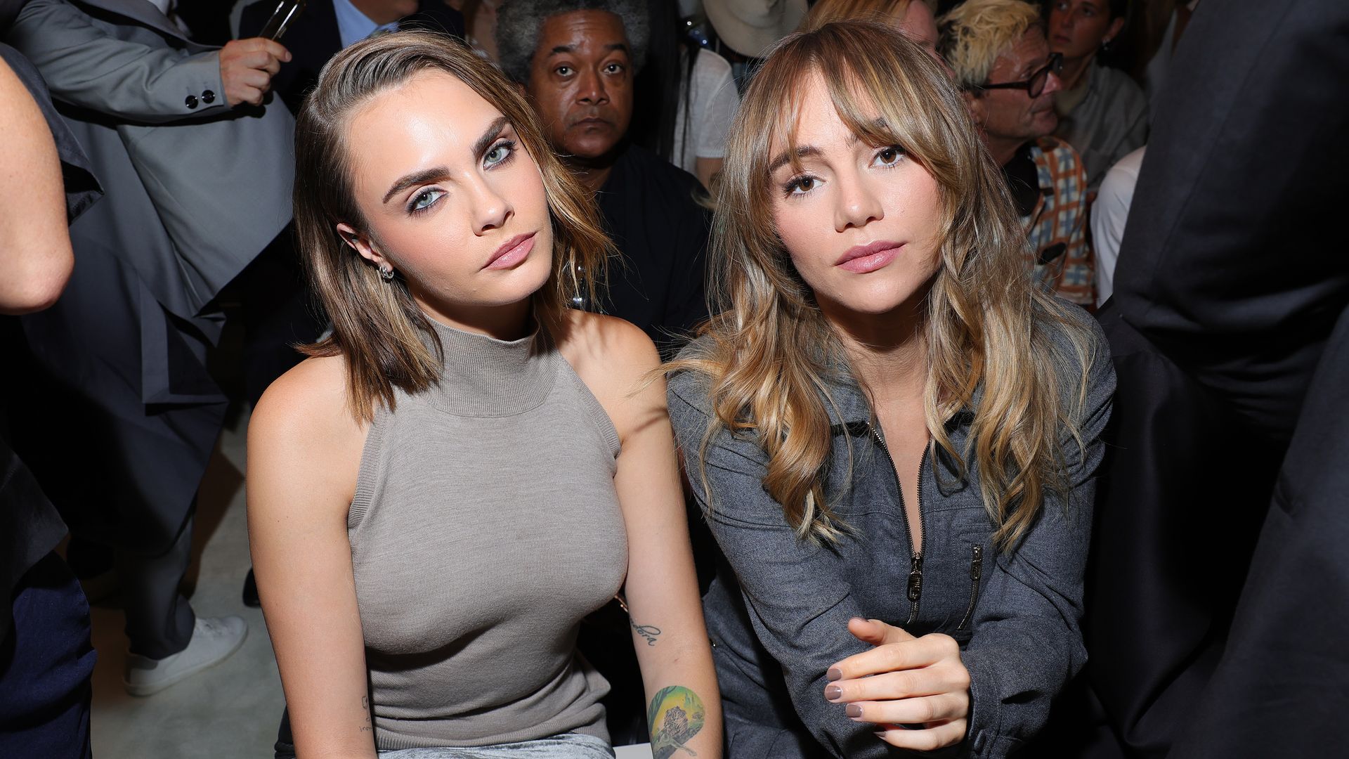 Suki Waterhouse invites Cara Delevingne and Lukas Gage to the stage during second night at the Roxy [WATCH]