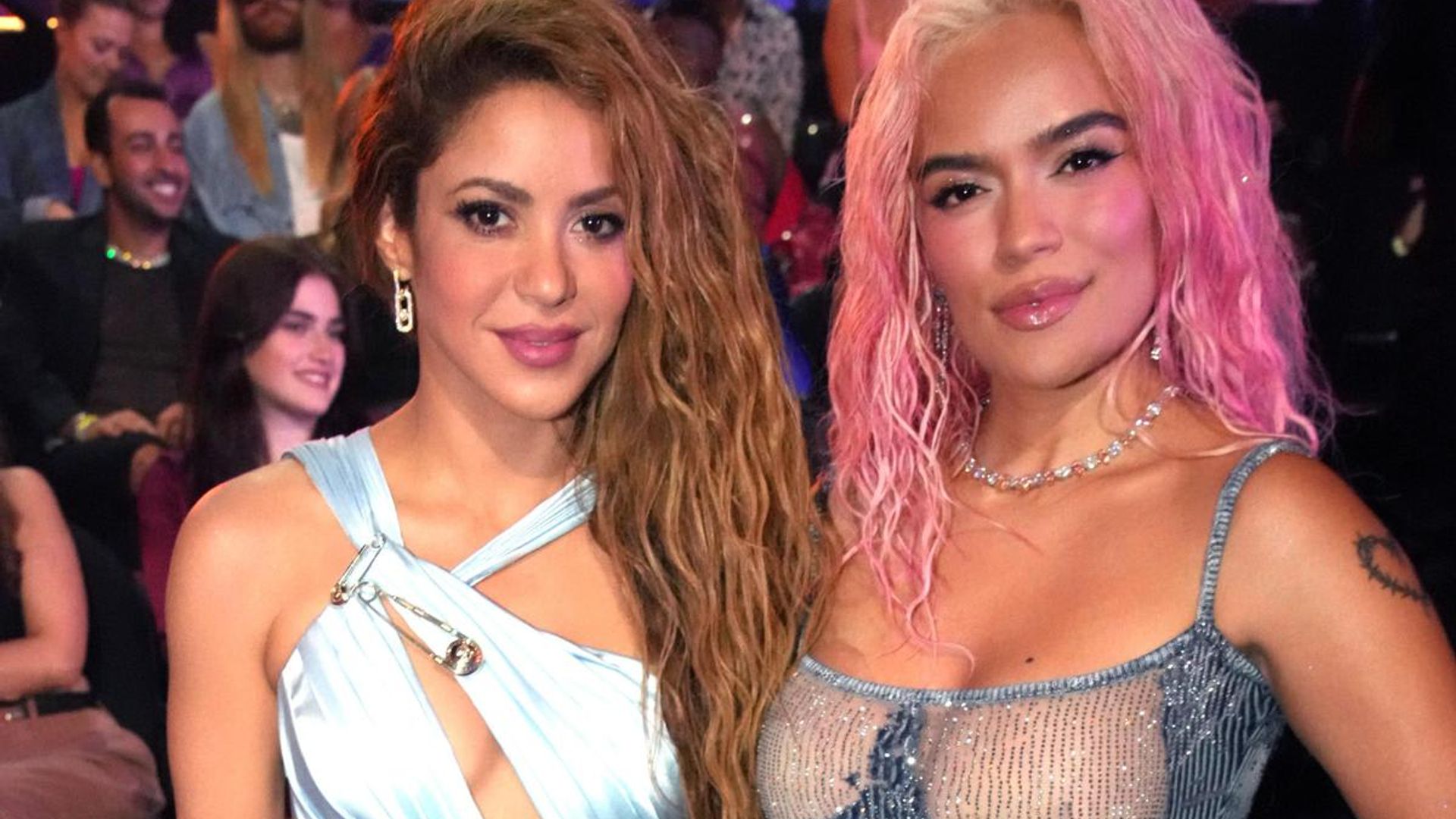 Shakira and Karol G's emotional speech in Spanish after winning Best Collaboration at the VMAs