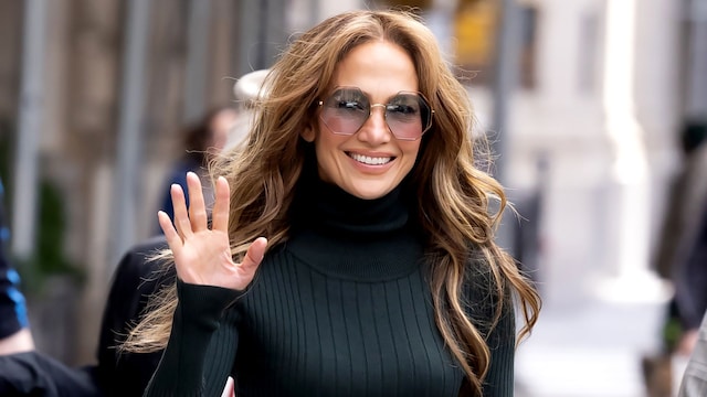 Jennifer Lopez is seen on April 14, 2024 in New York, New York. (Photo by MEGA/GC Images)