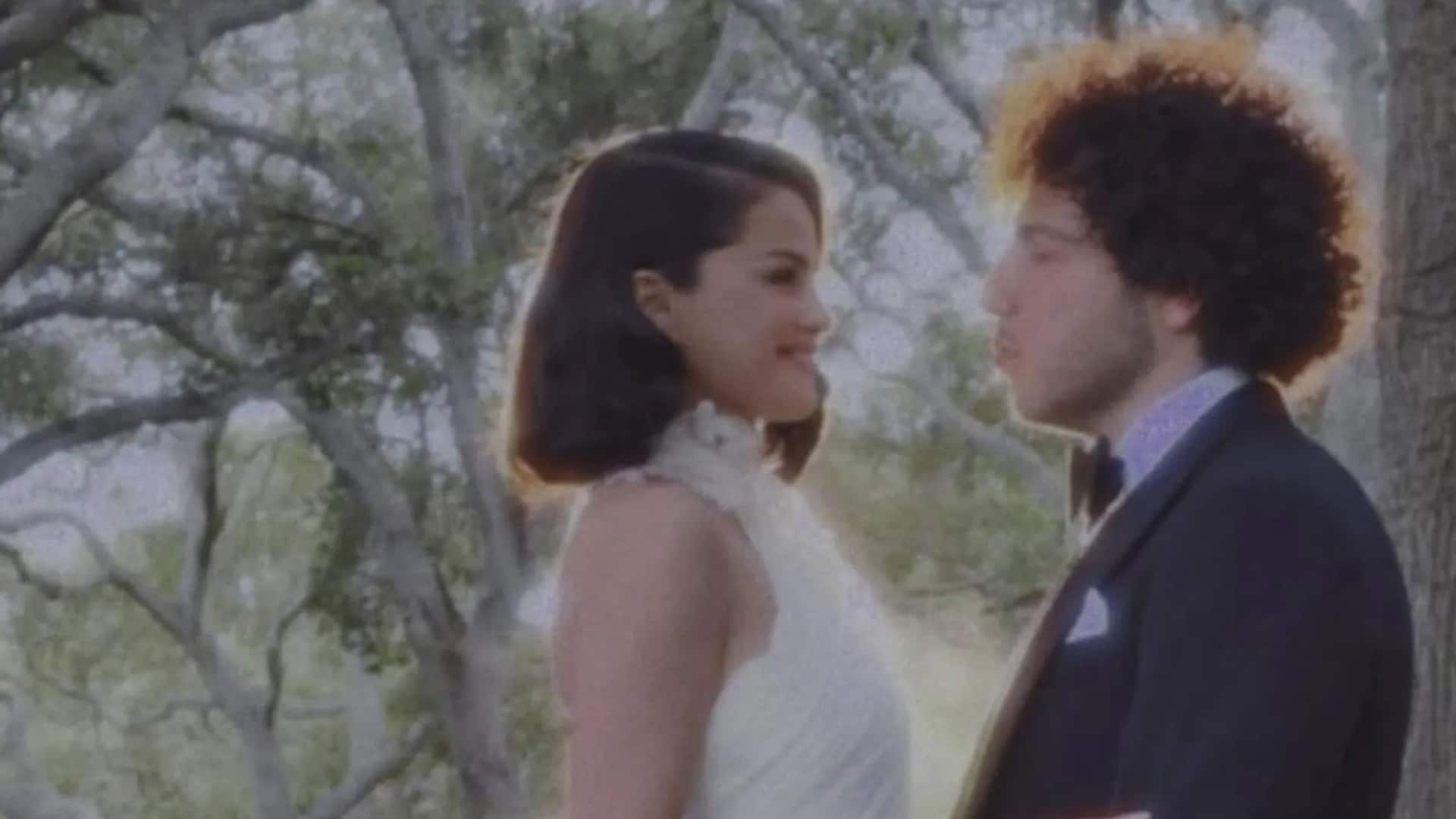 Selena Gomez and Benny Blanco at their wedding