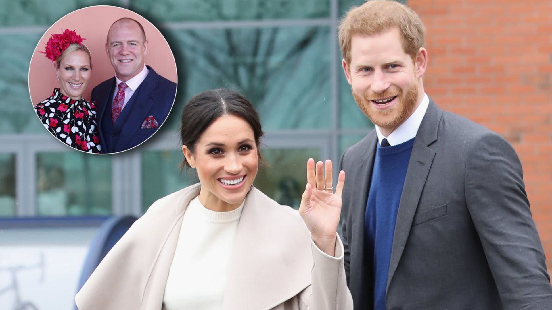 Meghan Markle and Prince Harry congratulate Zara and Mike Tindall on baby’s birth