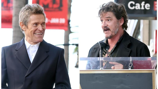Pedro Pascal tributes Willem Dafoe with funny anecdote about watching 'Platoon' as a kid