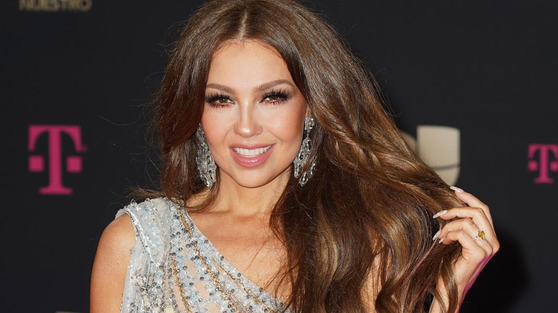 Thalía gives update on burn accident