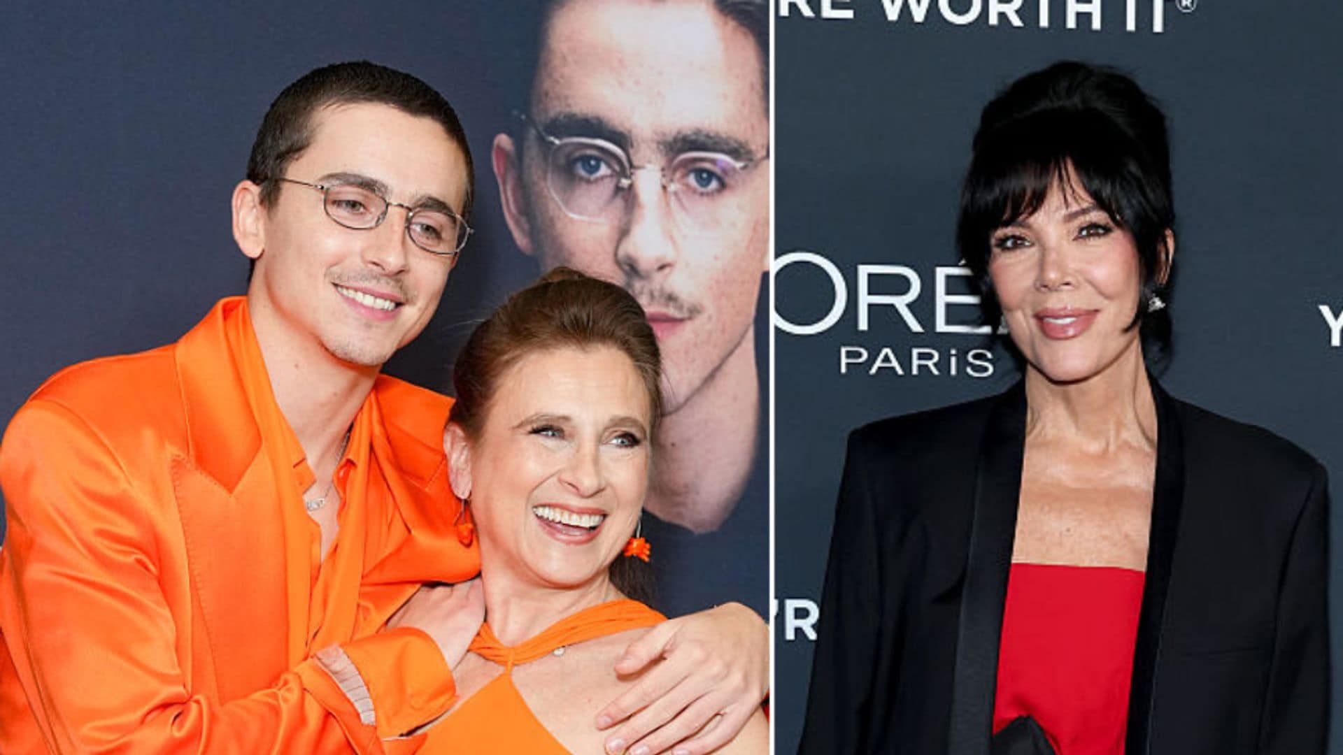 Kris Jenner and Timothée Chalamet's mom celebrates his recent award