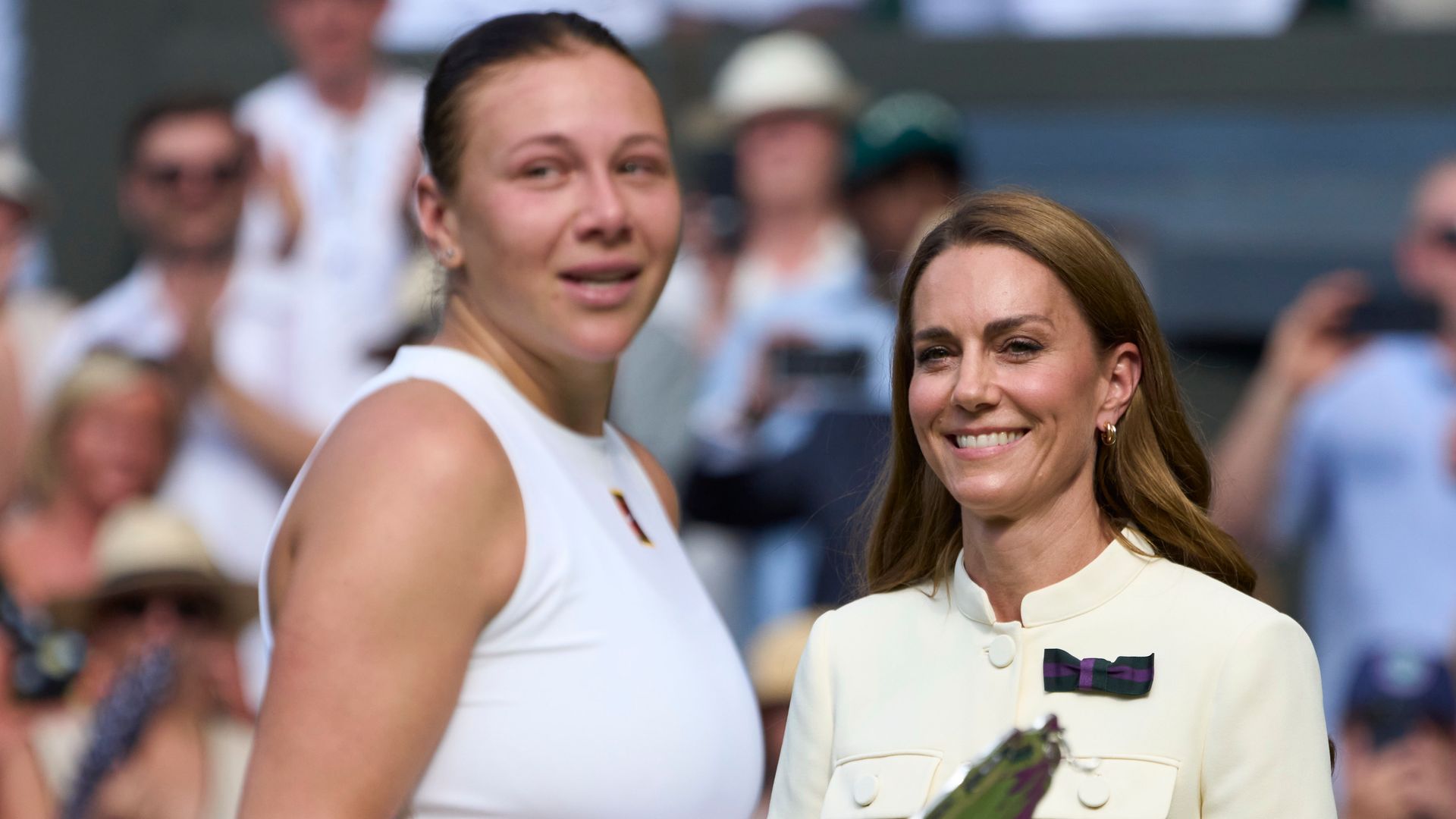 What the Princess of Wales told American player Amanda Anisimova after losing at Wimbledon