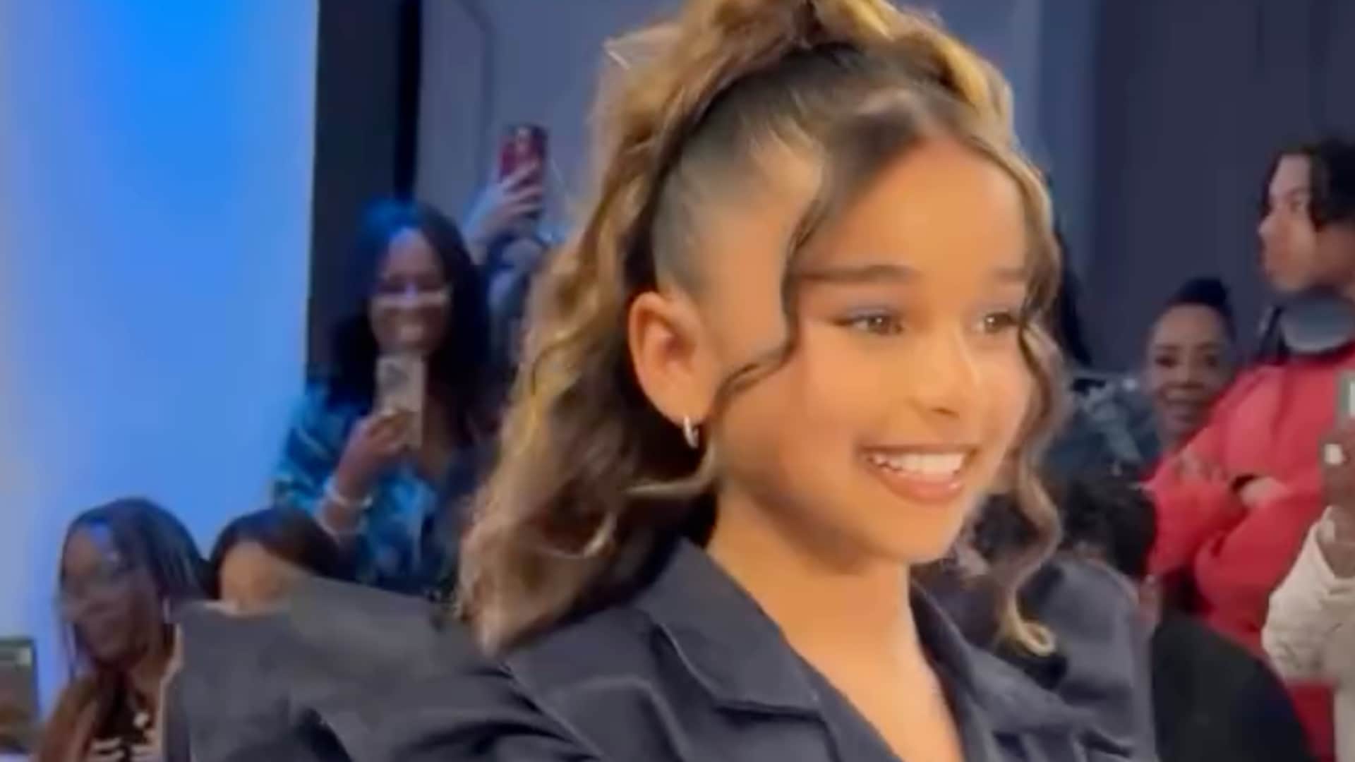 Dream Kardashian proves she's a natural model at NYFW with the support of proud parents Rob Kardashian and Blac Chyna