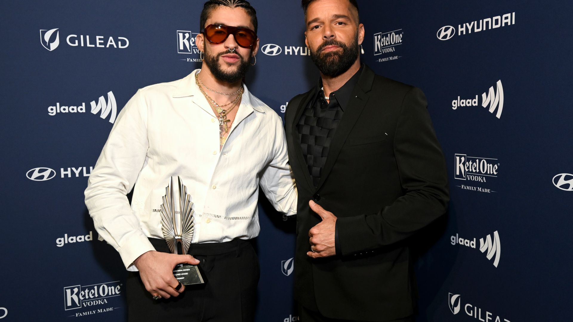 Ricky Martin and his sons attend Bad Bunny's residency in Puerto Rico