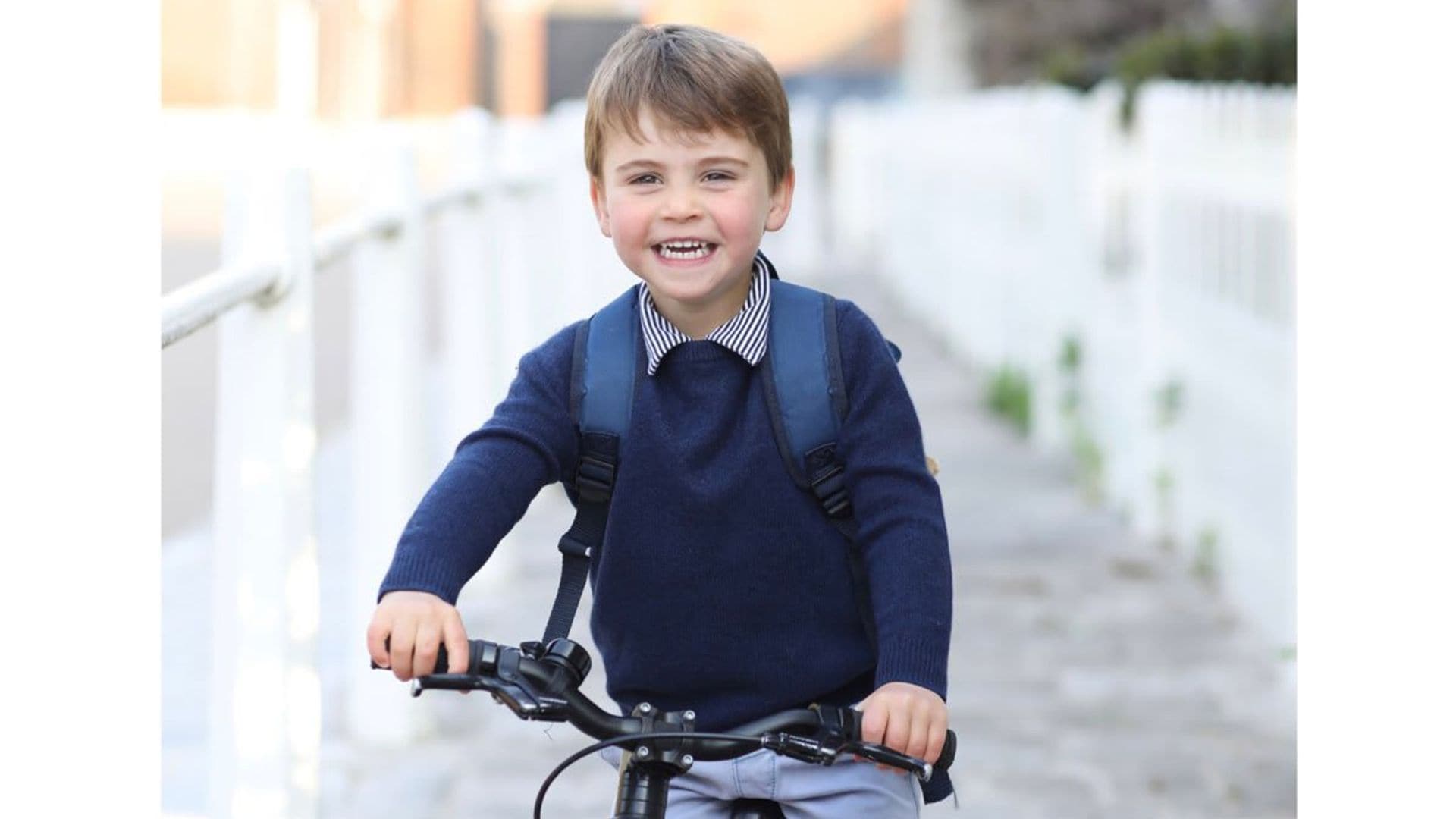 Prince William says his and Kate’s son Prince Louis ‘lives outside’