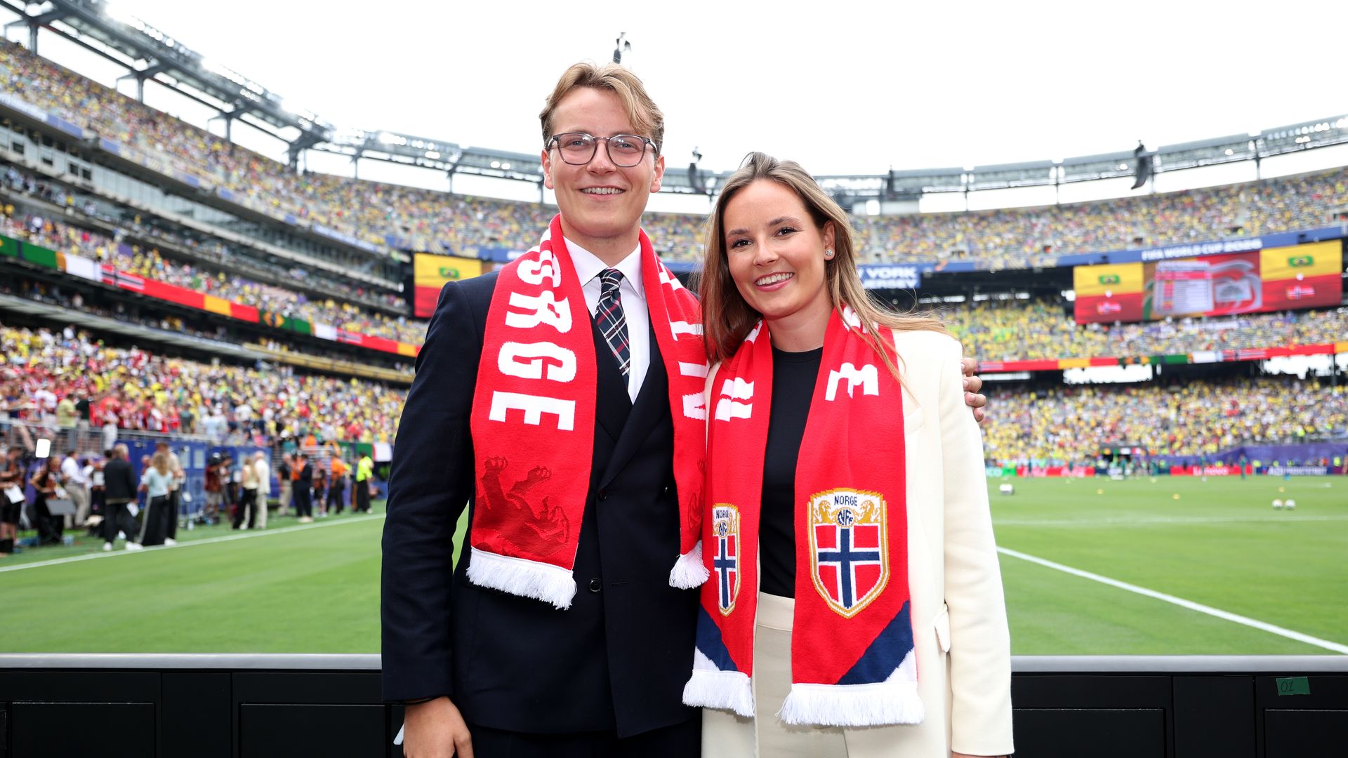 Princess Ingrid Alexandra's viral shirtless hug with Haaland has everyone talking