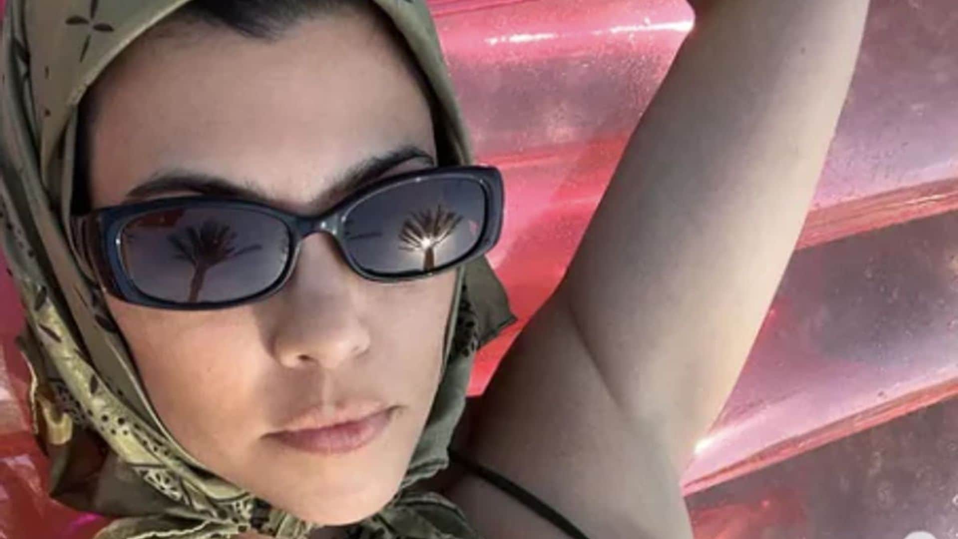 Kourtney Kardashian addresses her haters after a getaway with Travis Barker