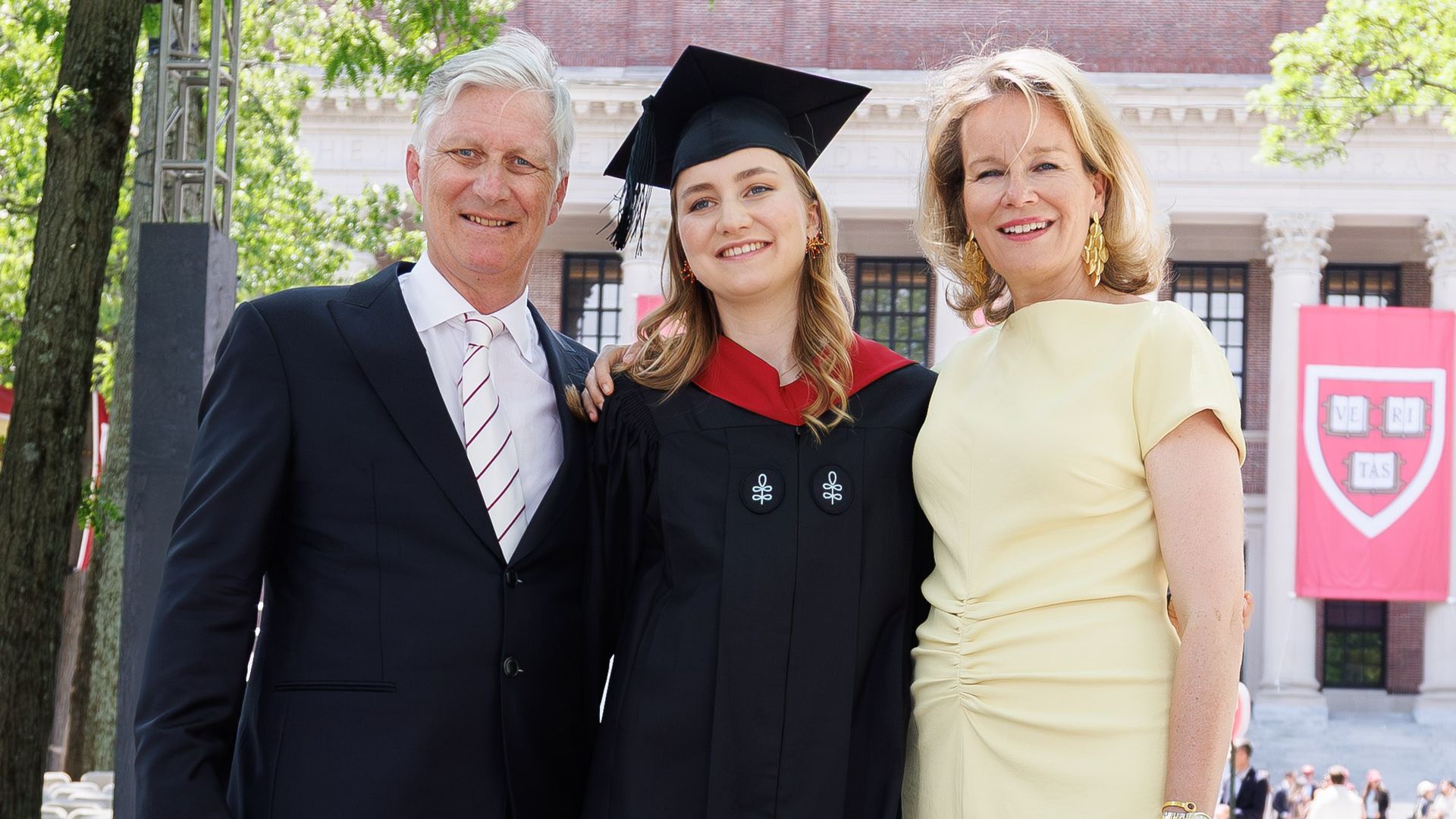 Princess Elisabeth of Belgium graduates from Harvard as proud royal parents look on
