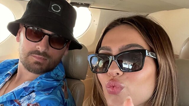 Amelia Hamlin and Scott Disick