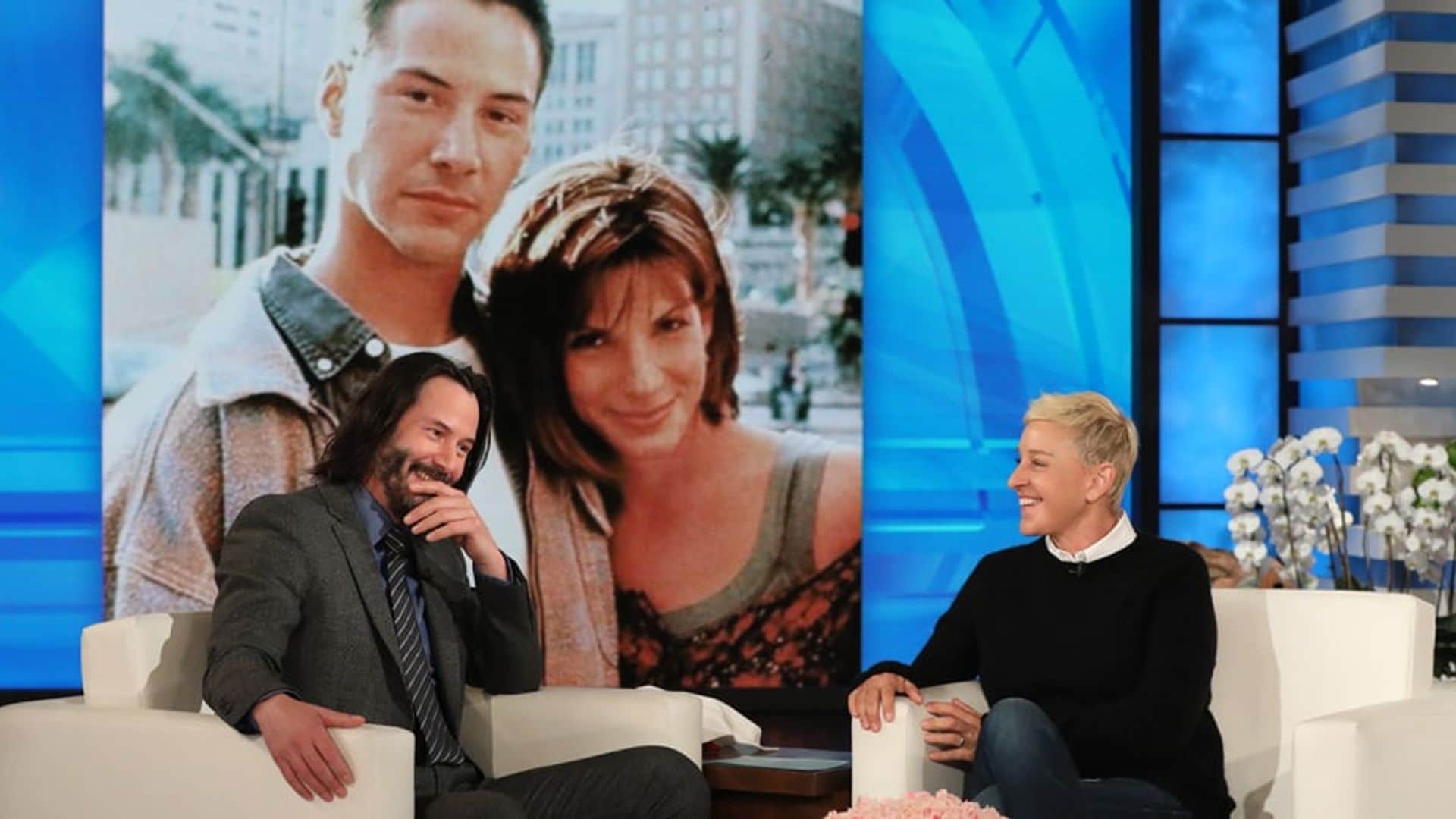 Keanu Reeves reveals this secret about co-star Sandra Bullock