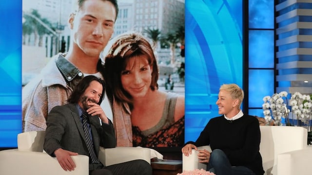 Keanu Reeves on Ellen