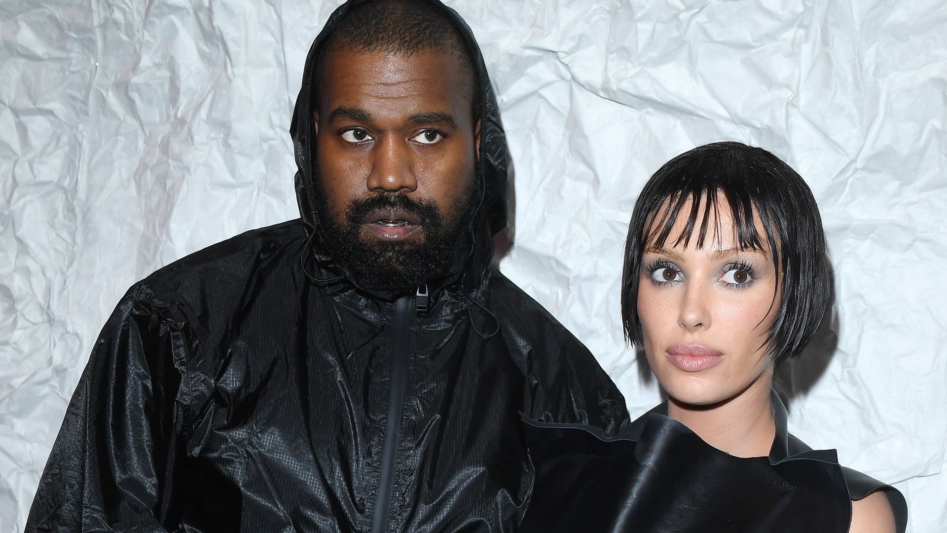 Kanye West and Bianca Censori spotted at Donald Trump's rally in Los Angeles