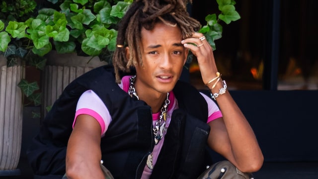 Jaden Smith is seen in Tribeca on August 25, 2024 in New York City.