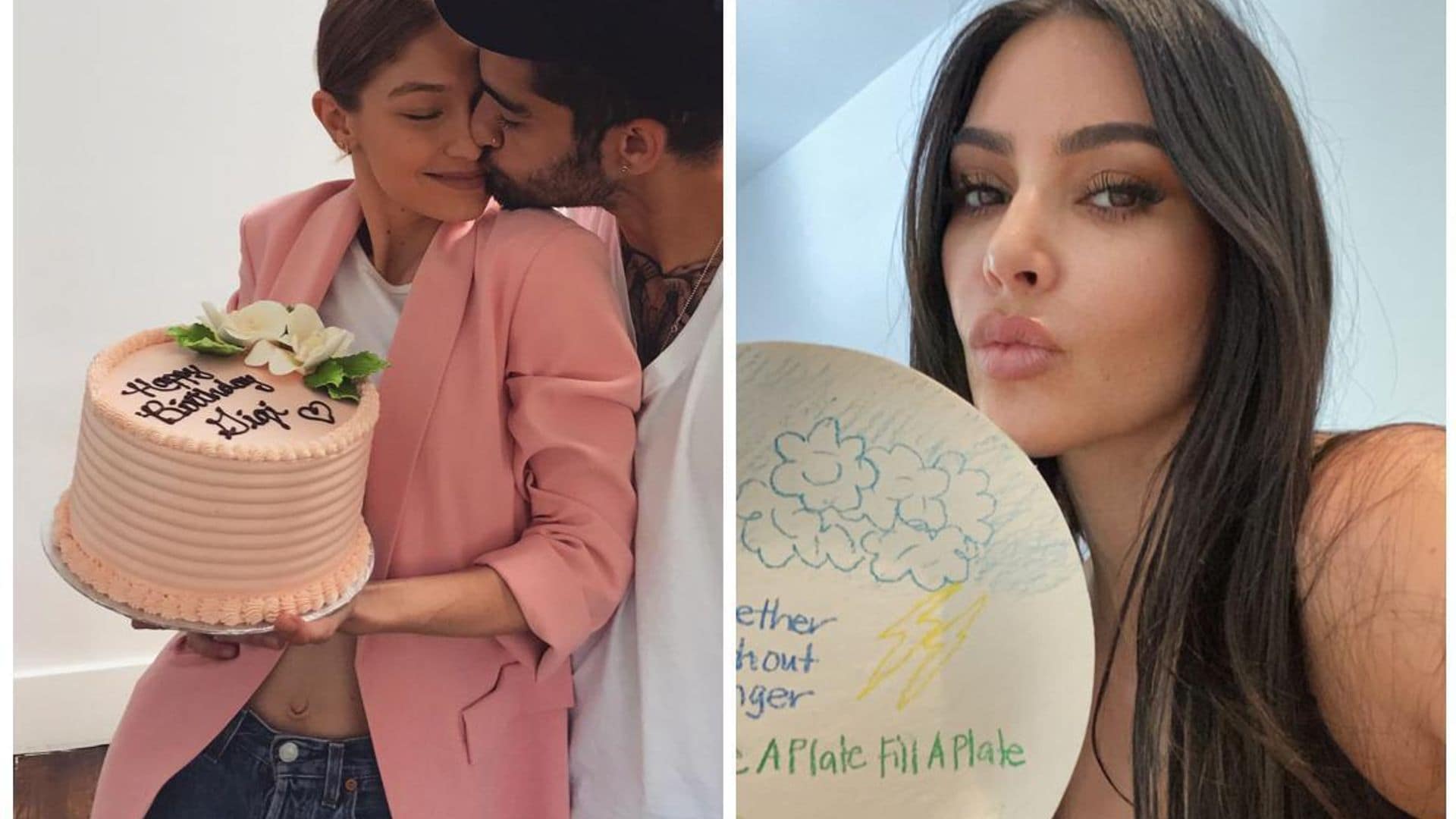 Gigi Hadid’s baby joy, Kim Kardashian’s kids draw for charity and more good news gone viral